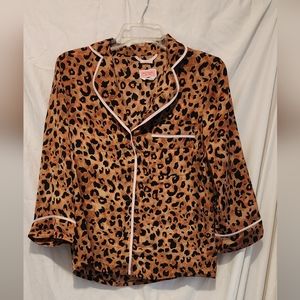 Kate Spade Tiger PJ top - SZ SMALL
